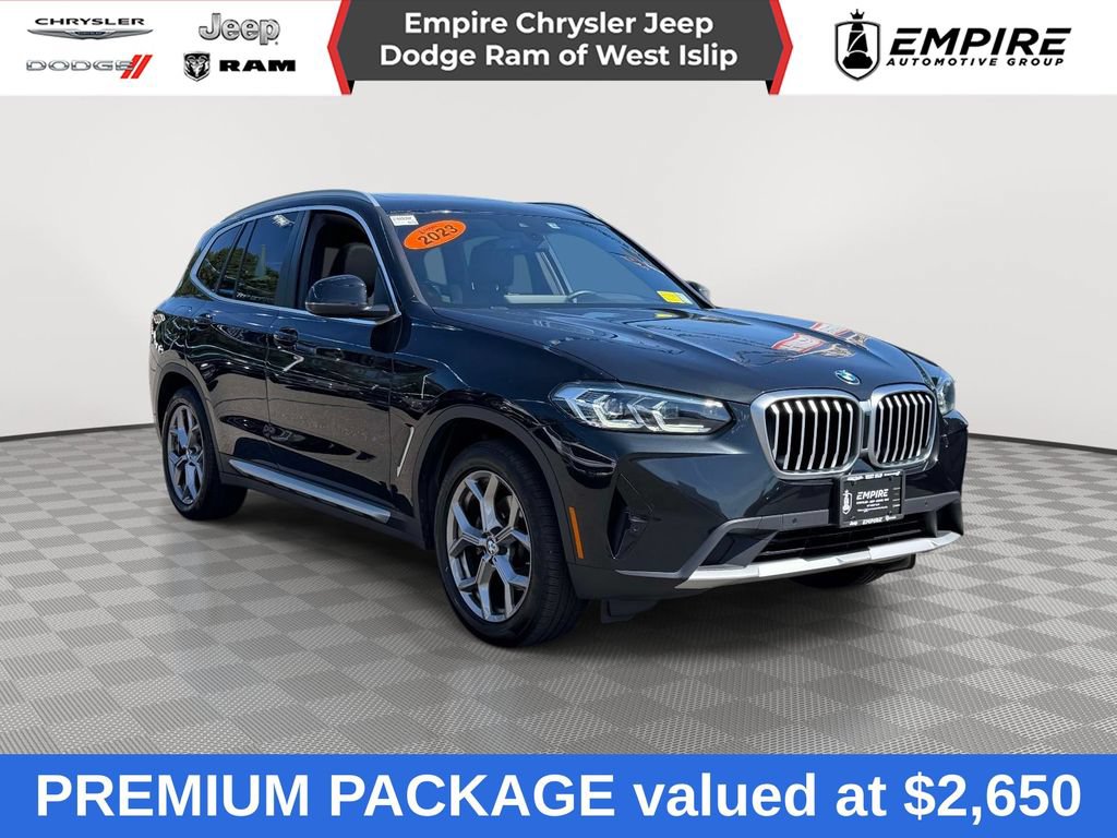 Used 2023 BMW X3 xDrive30i w/ Premium Package