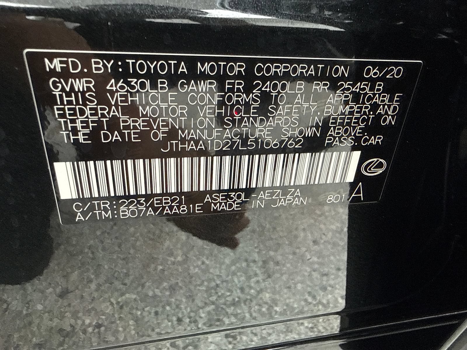 Used 2020 Lexus IS 300 w/ Accessory Package 2 RWD image 51