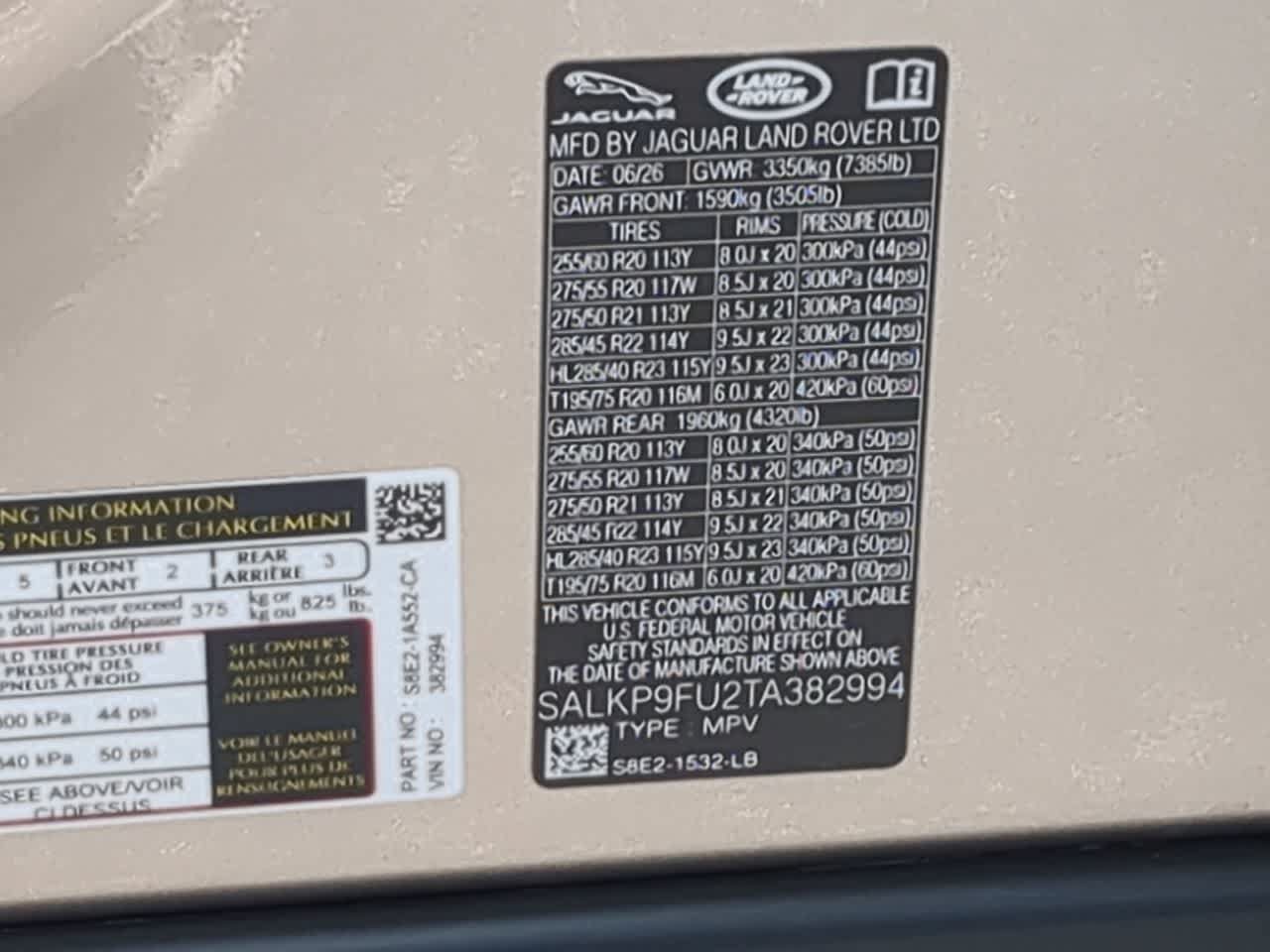 New 2026 Land Rover Range Rover SE AWD/4WD image 39