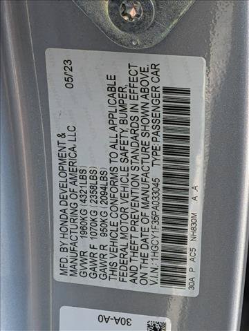 Used 2023 Honda Accord EX image 26