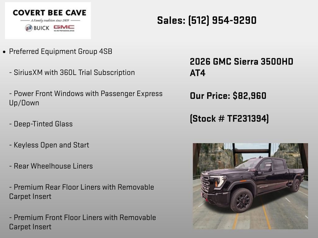 New 2026 GMC Sierra 3500 AT4 w/ AT4 Premium Plus Package image 6