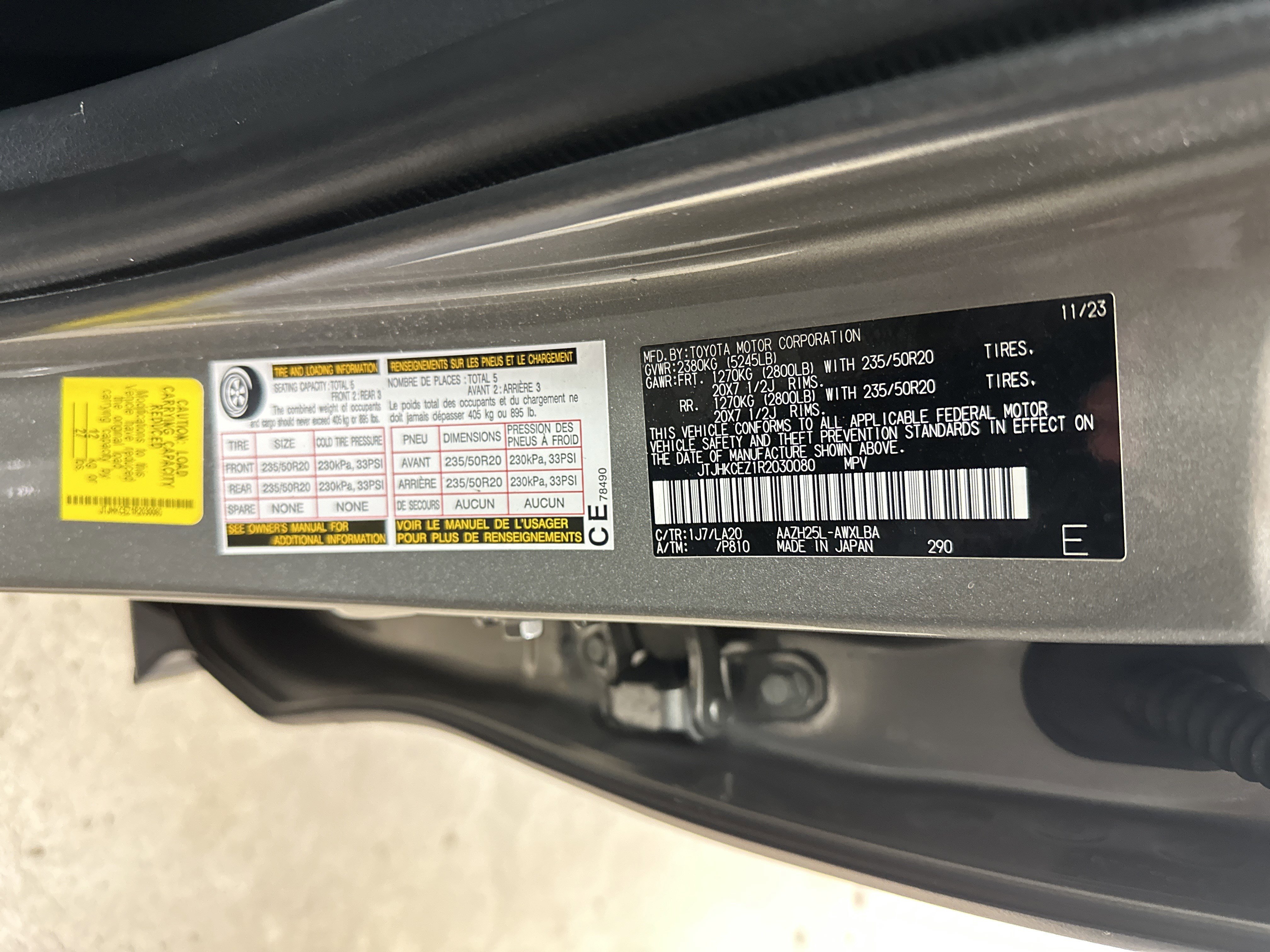 Certified 2024 Lexus NX 350h 350h Luxury w/ Vision Package image 35