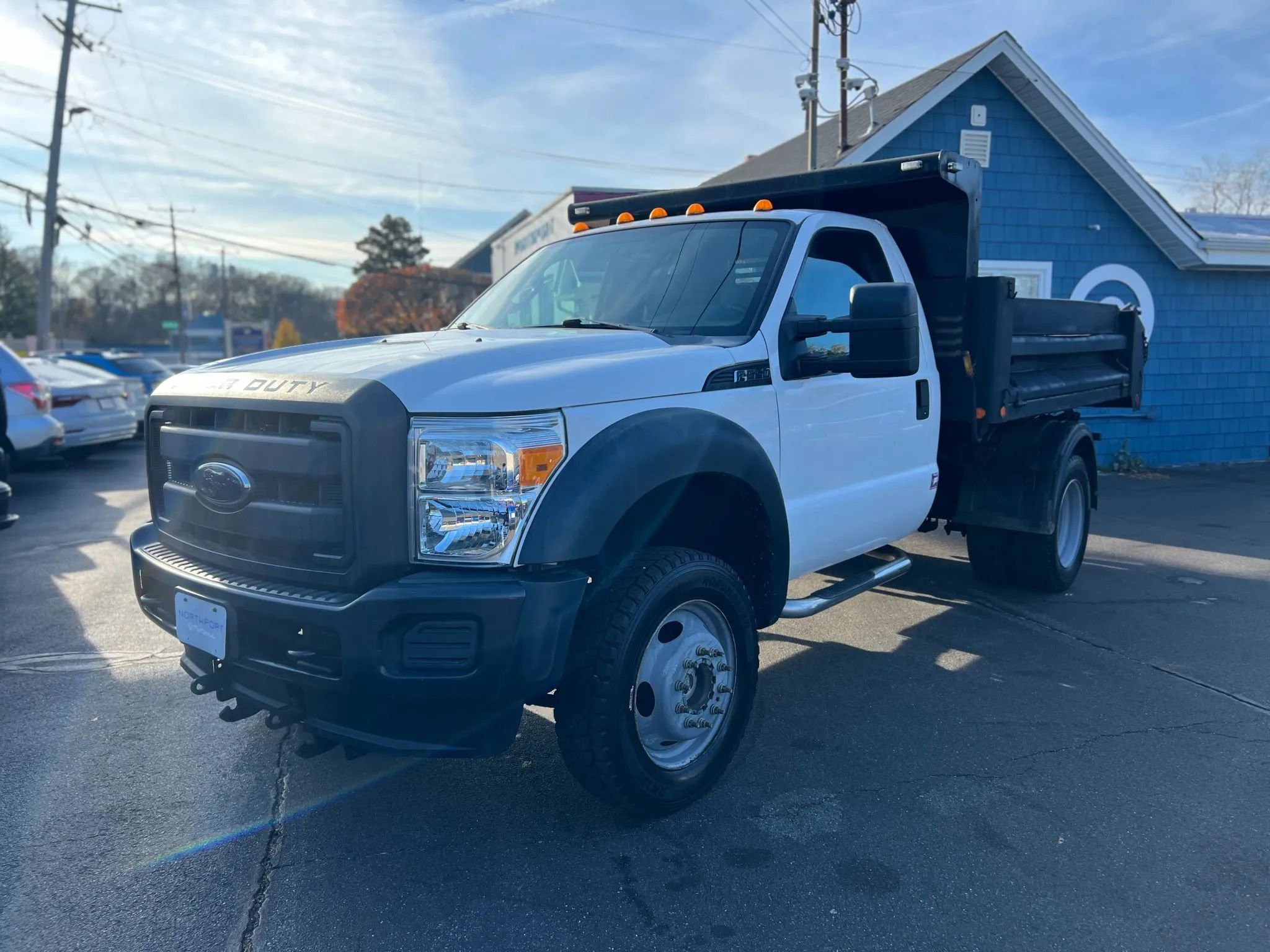 Used 2012 Ford F550 4x4 Regular Cab Super Duty w/ PWR Equipment Group image 2