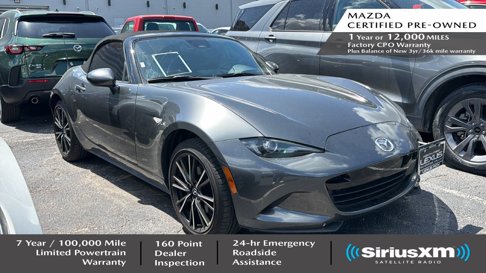 Certified 2025 MAZDA MX-5 Miata Grand Touring