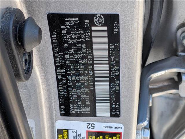 Used 2022 Toyota Camry SE FWD image 23