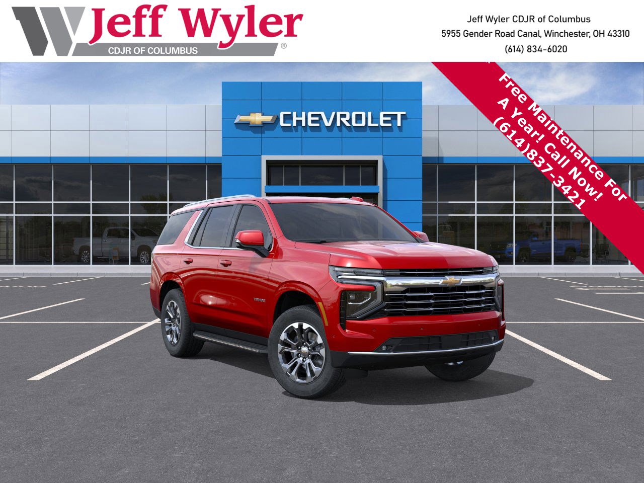 New 2026 Chevrolet Tahoe LT image 1