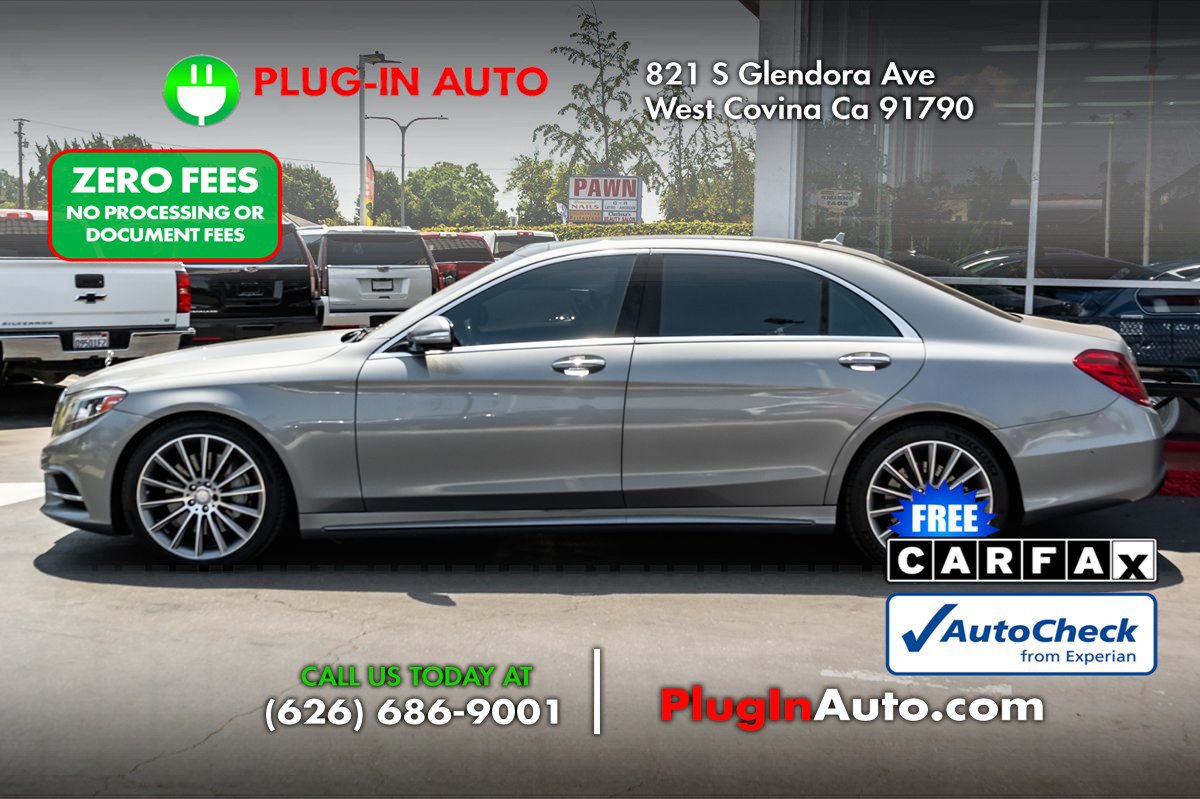 Used 2015 Mercedes-Benz S 550 Sedan w/ Sport Package image 6