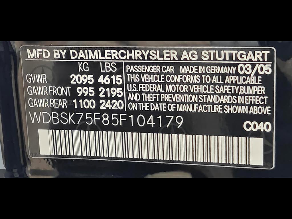 Used 2005 Mercedes-Benz SL 500 image 54