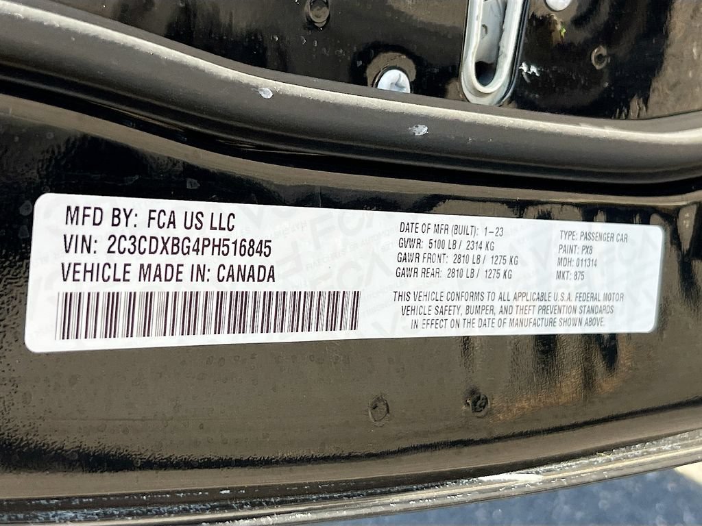 Used 2023 Dodge Charger SXT w/ Blacktop Package RWD image 30