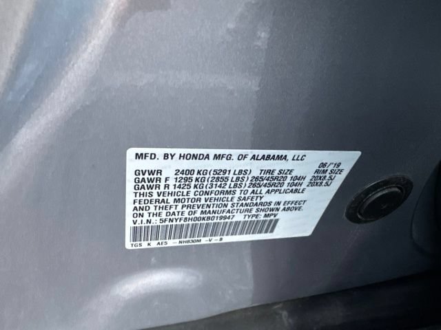 Used 2019 Honda Passport Elite image 21