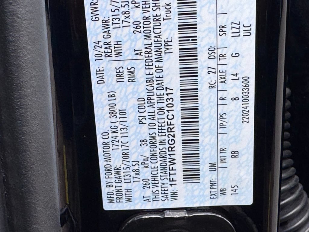 Used 2024 Ford F150 Raptor AWD/4WD image 45