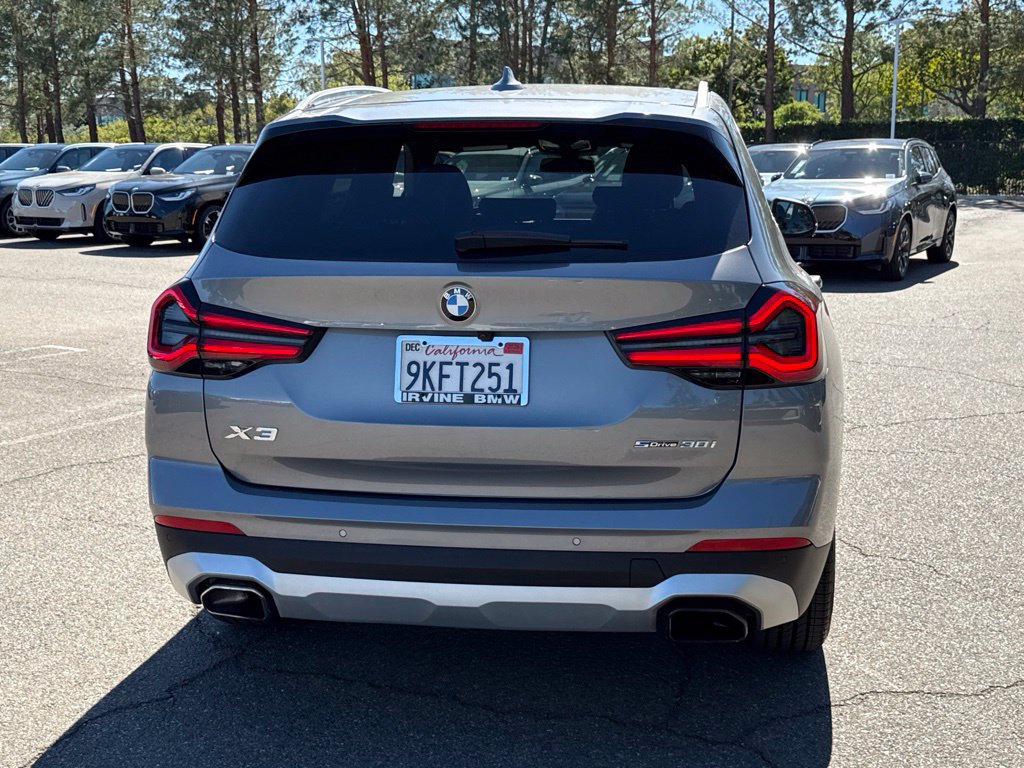 Certified 2023 BMW X3 sDrive30i w/ Convenience Package w/ZPA RWD image 9