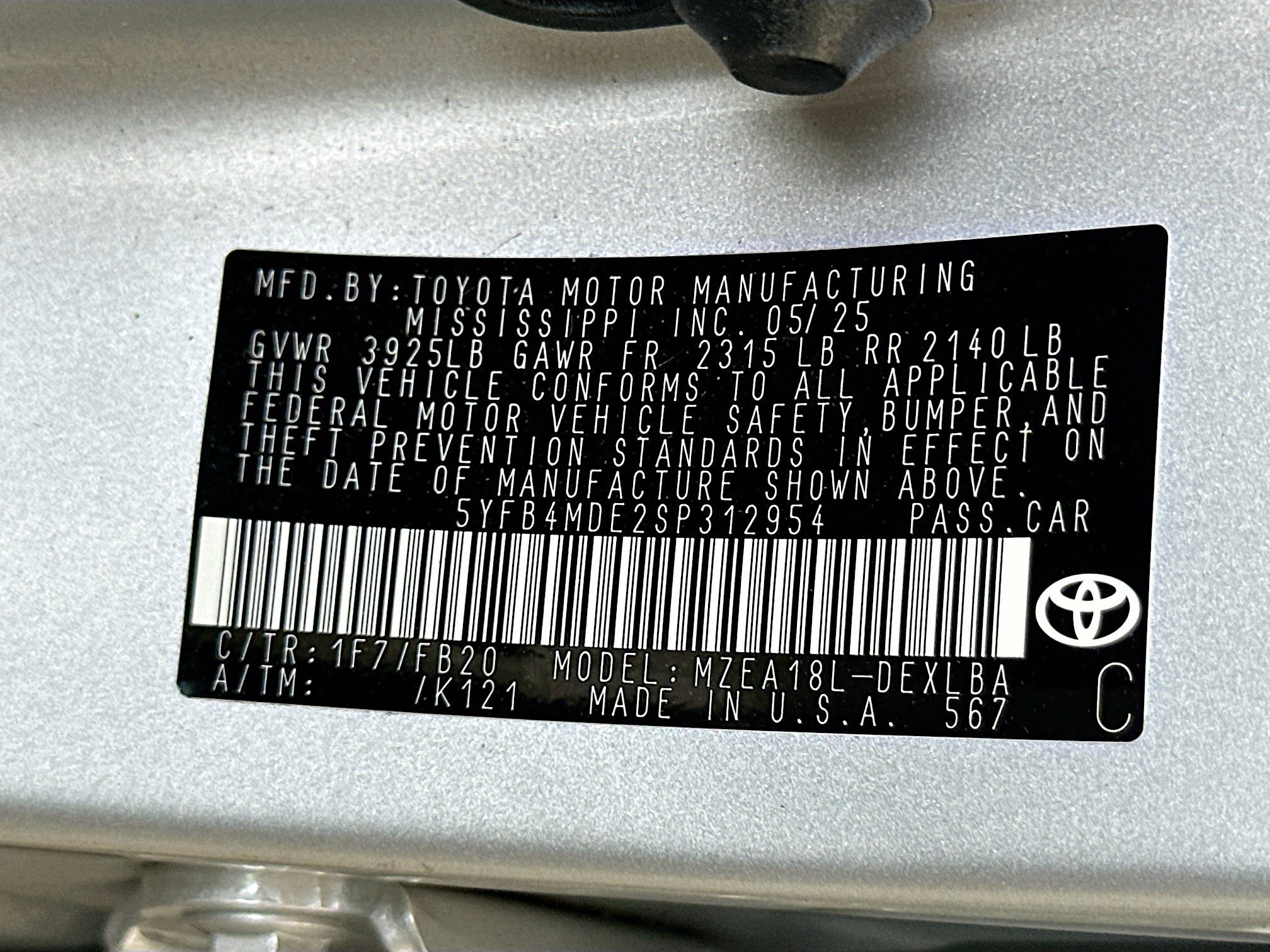 Used 2025 Toyota Corolla LE FWD image 30