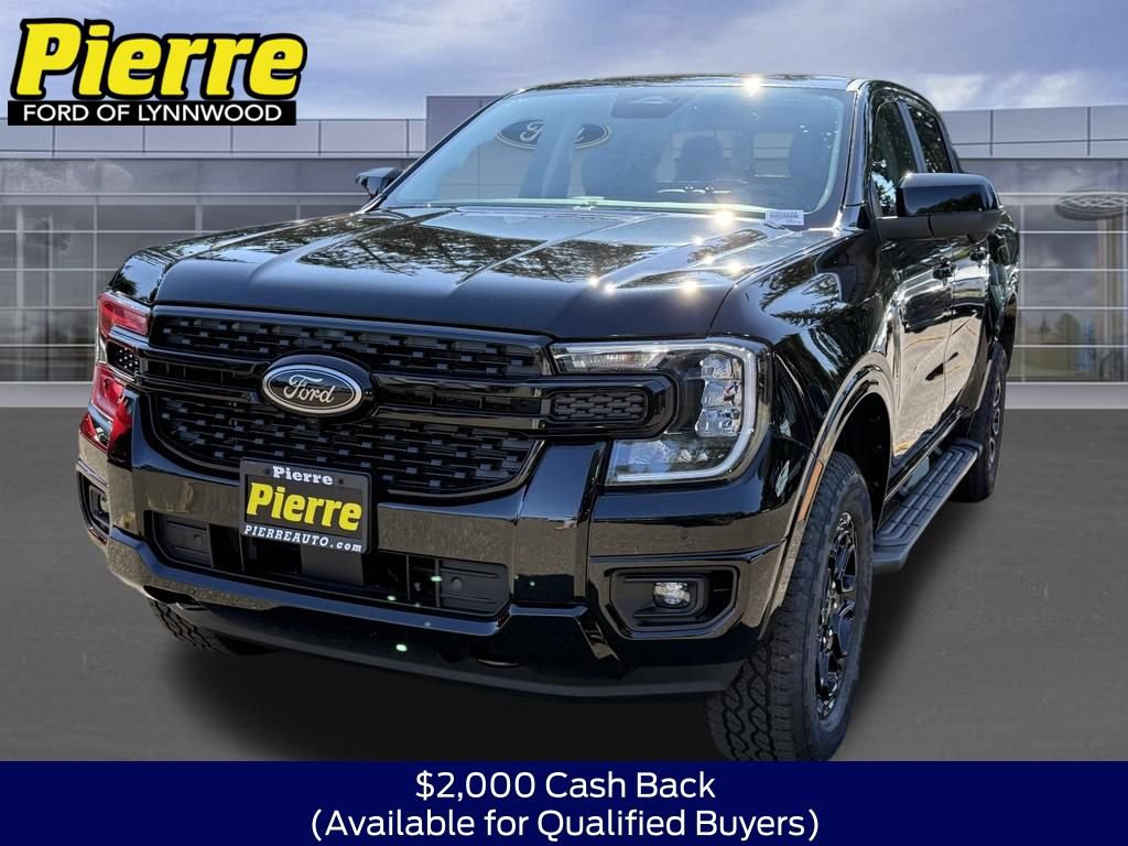 New 2026 Ford Ranger Lariat w/ Black Appearance Package