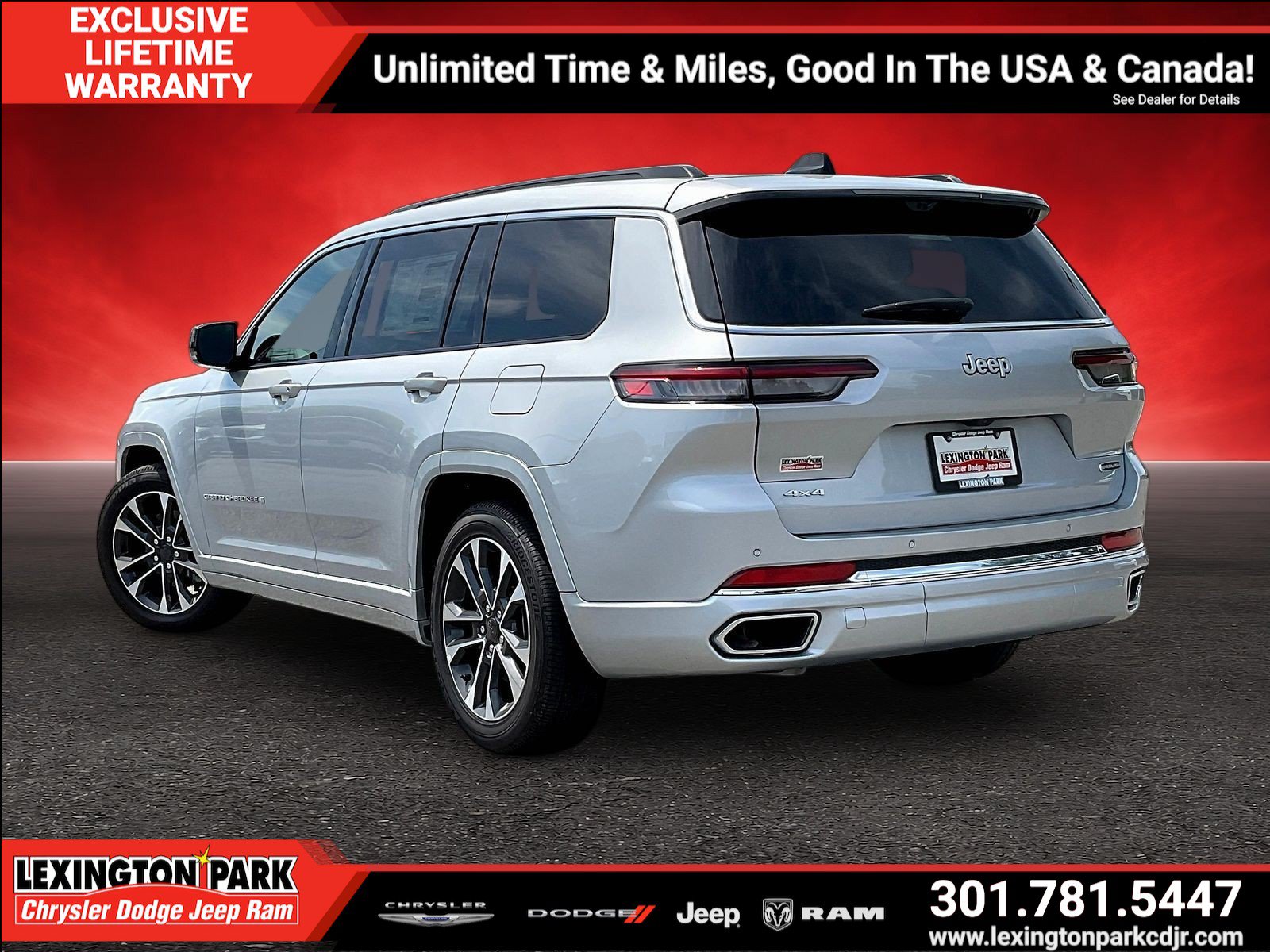 New 2025 Jeep Grand Cherokee L Overland w/ Luxury Tech Group IV AWD/4WD image 3