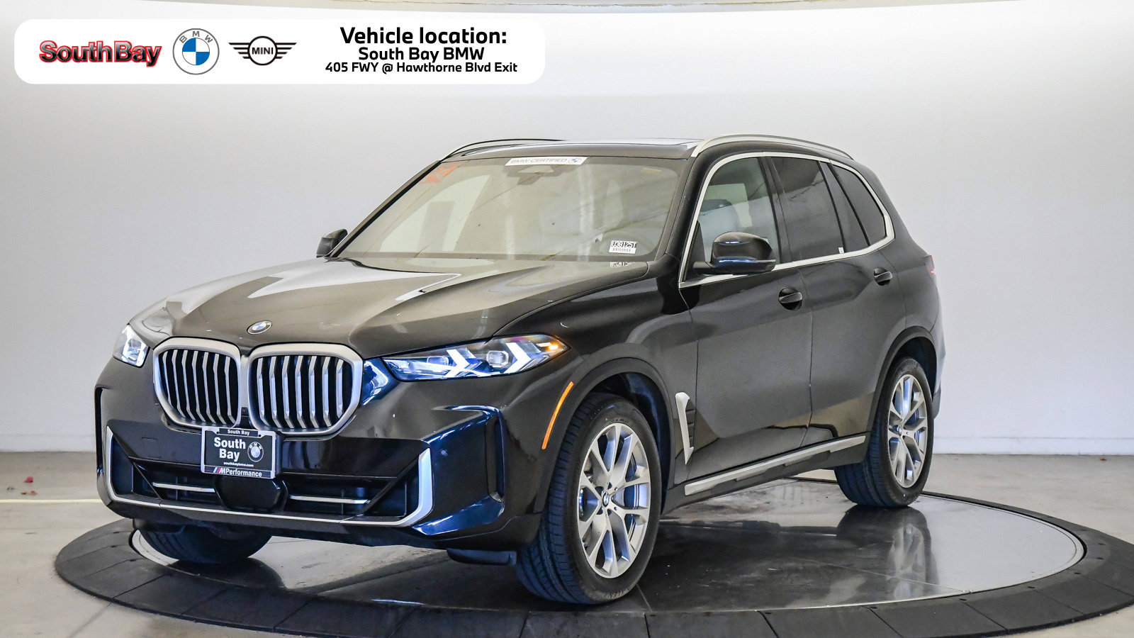 Certified 2024 BMW X5 xDrive40i w/ Premium Package AWD/4WD image 1