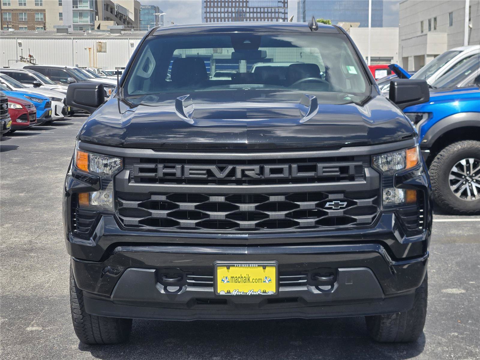 Used 2023 Chevrolet Silverado 1500 Custom w/ LPO, Dark Essentials Package RWD image 2