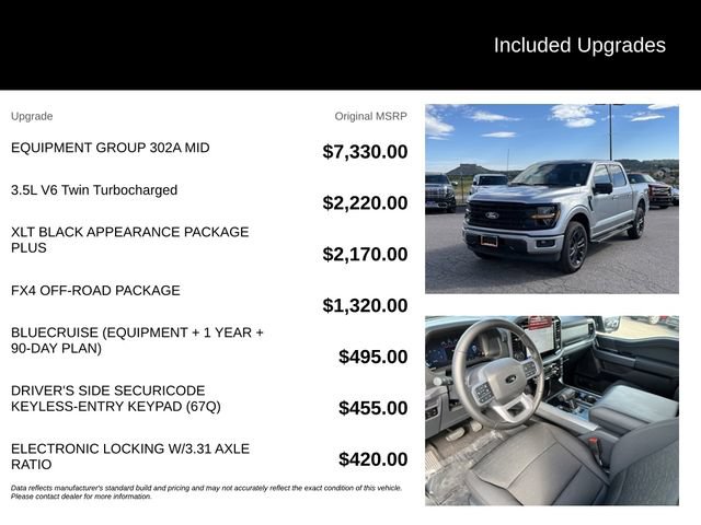 New 2026 Ford F150 XLT w/ Equipment Group 302A MID AWD/4WD image 5
