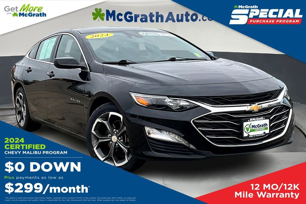 Used 2024 Chevrolet Malibu LT image 1