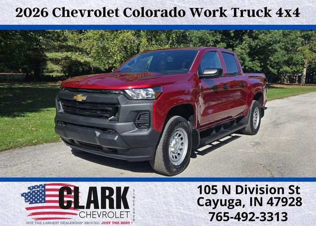 New 2026 Chevrolet Colorado W/T w/ Advanced Trailering Package