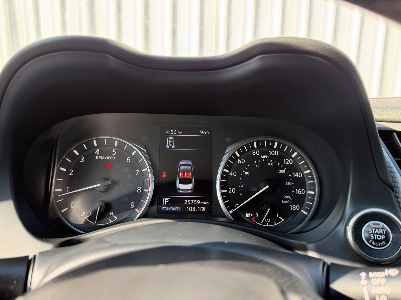 Used 2024 INFINITI Q50 Red Sport 400 w/ Black Opal Edition RWD image 18