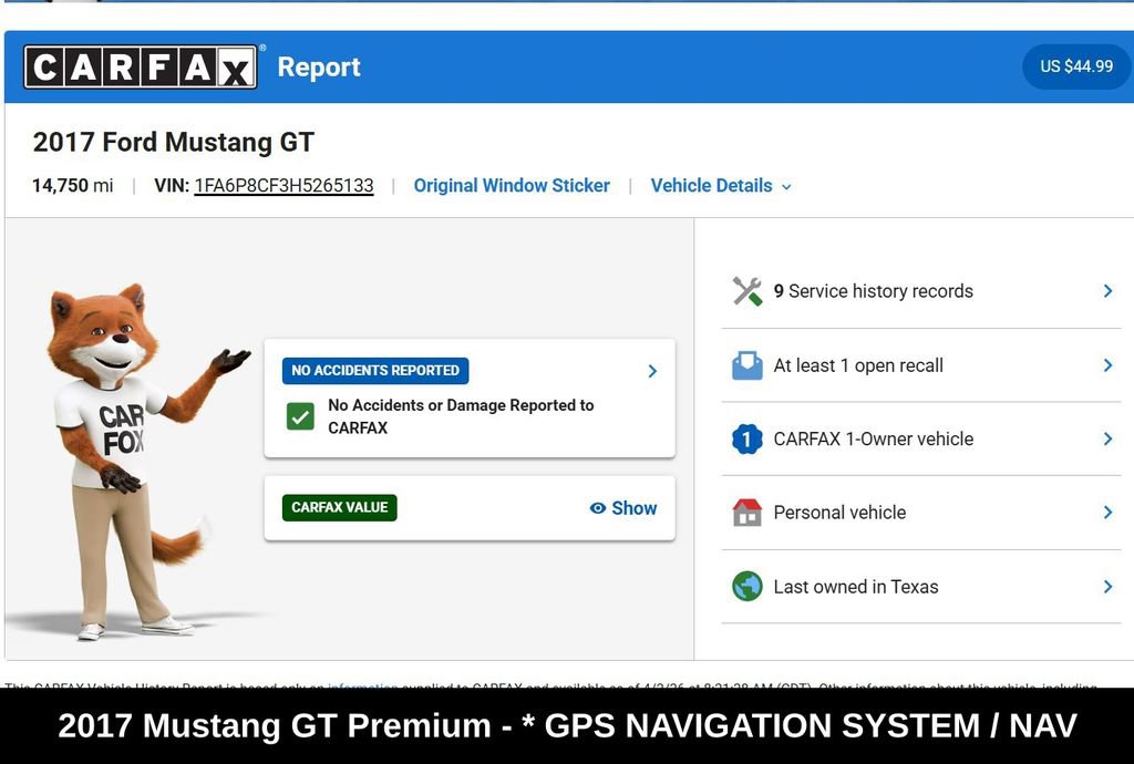 Used 2017 Ford Mustang GT Premium image 9