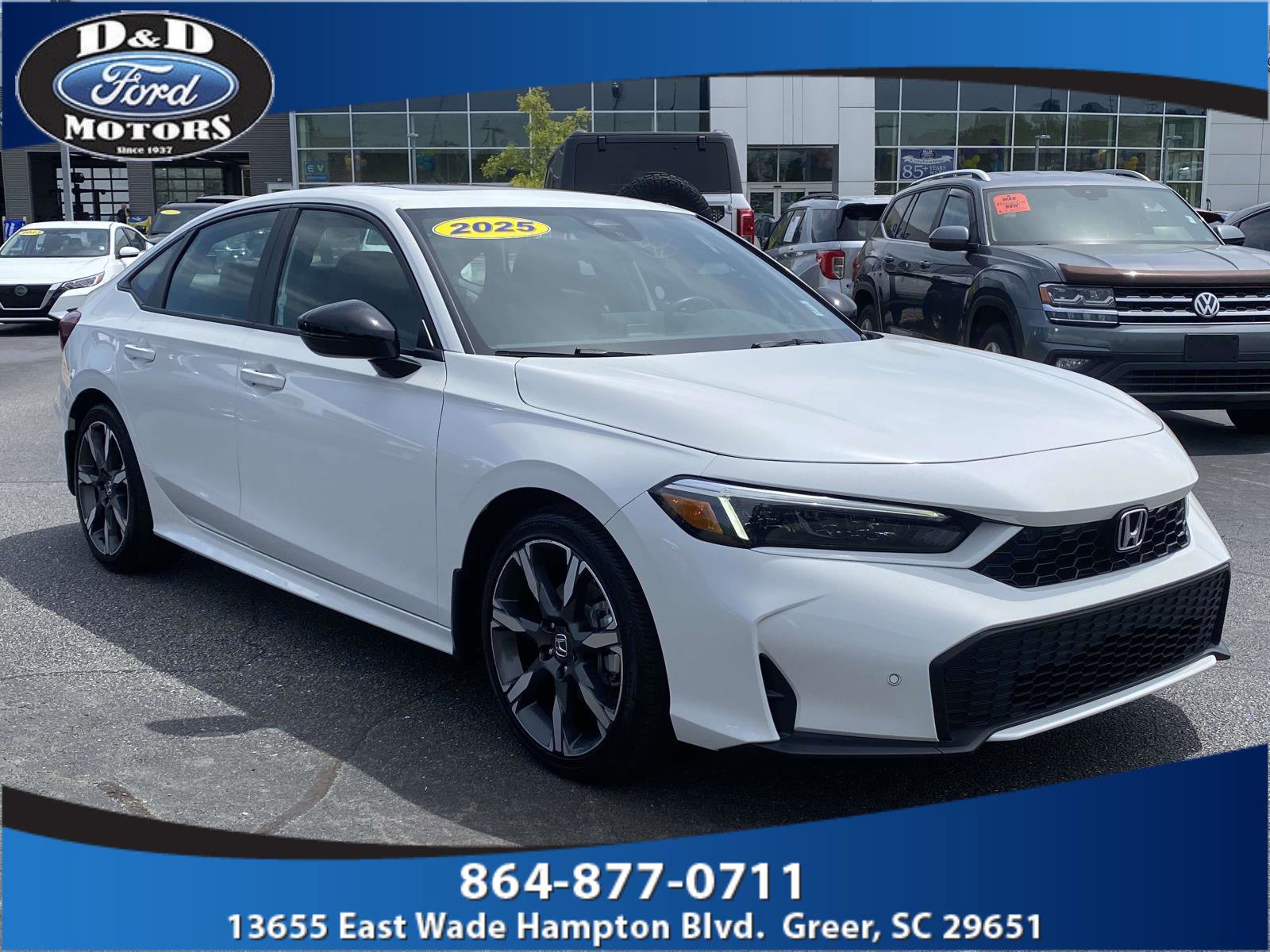Used 2025 Honda Civic FWD Hybrid Sedan video 1