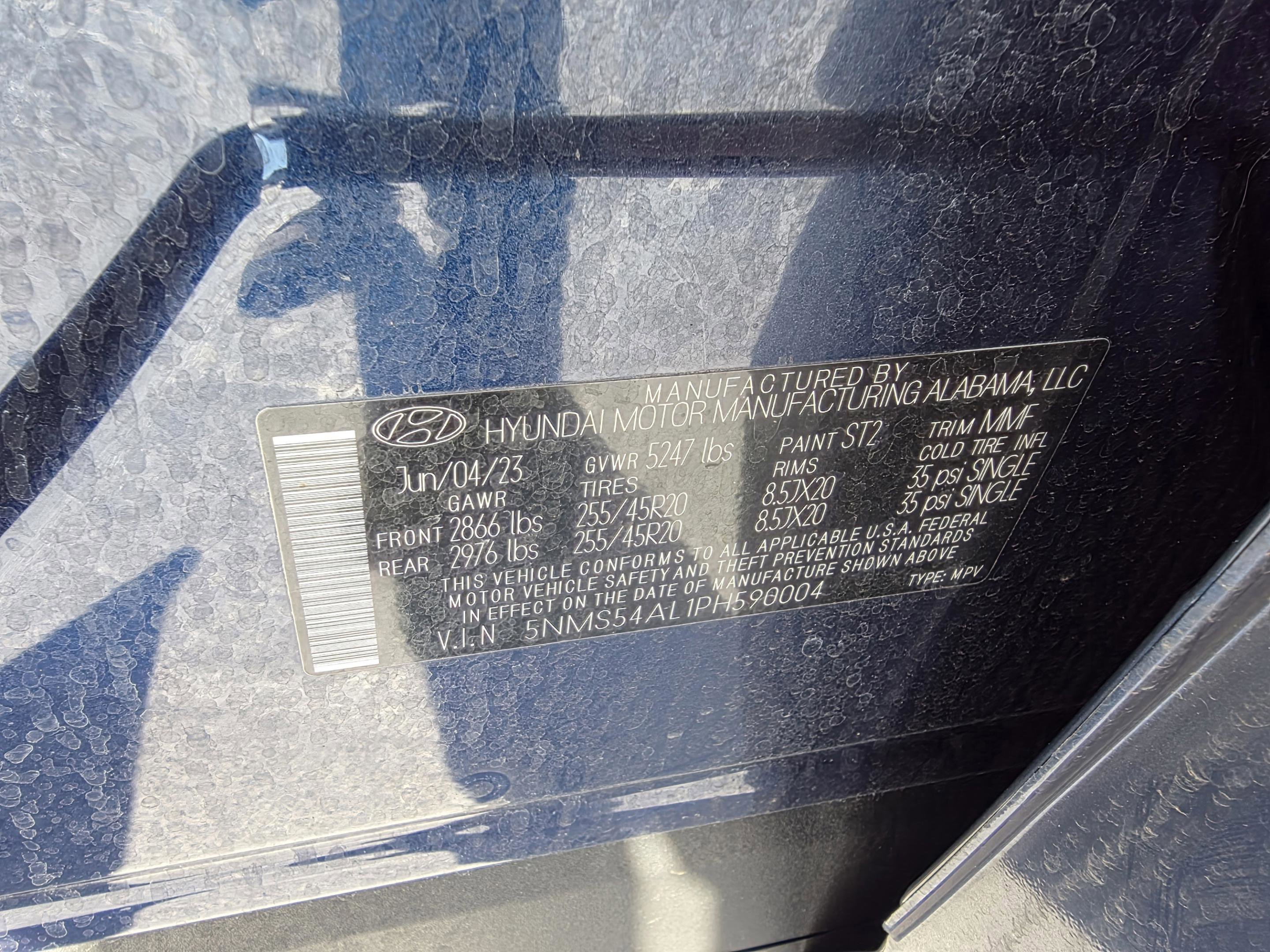 Used 2023 Hyundai Santa Fe Calligraphy image 28