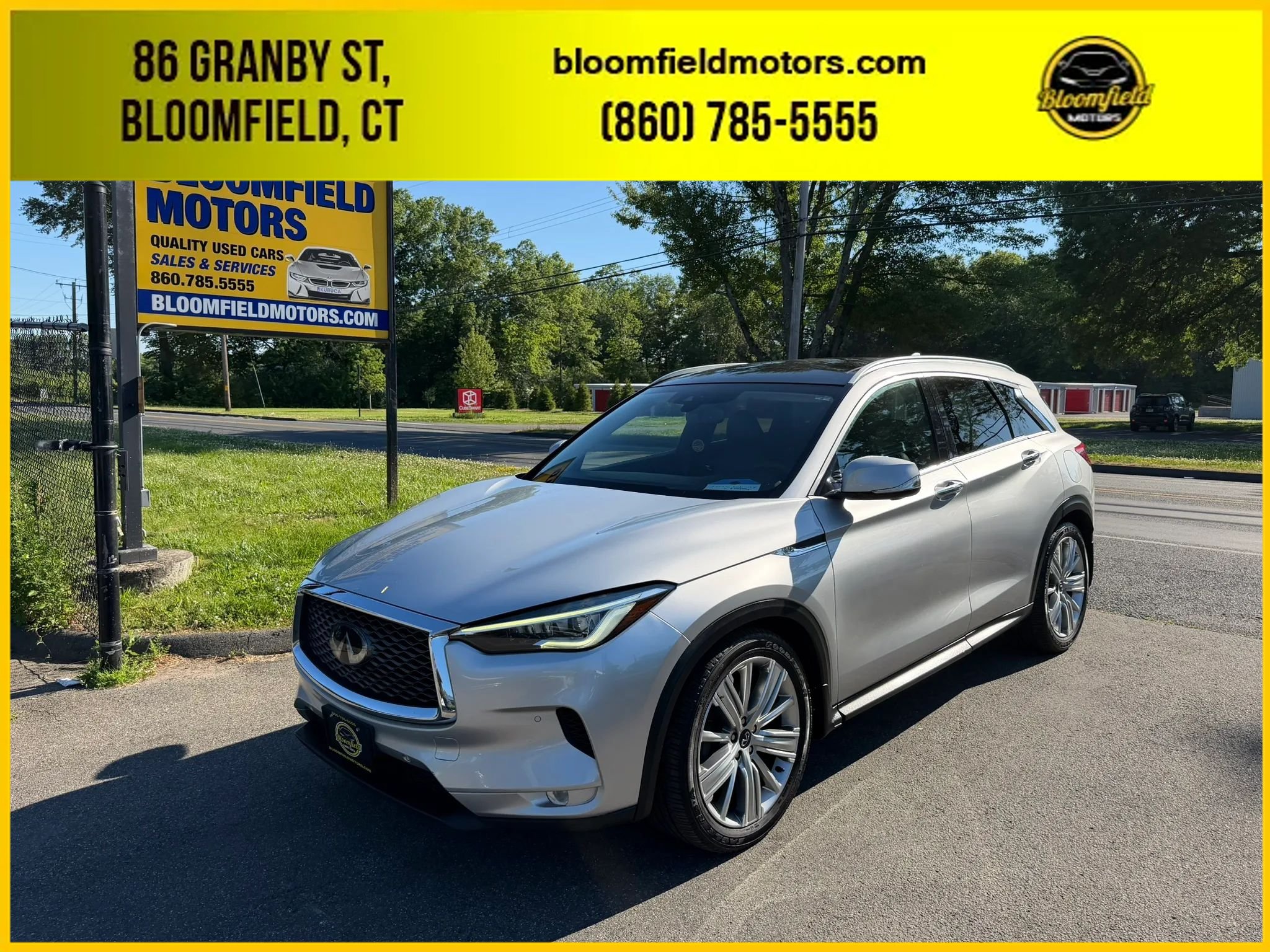 Used 2020 INFINITI QX50 Sensory w/ Proactive Package AWD/4WD image 1