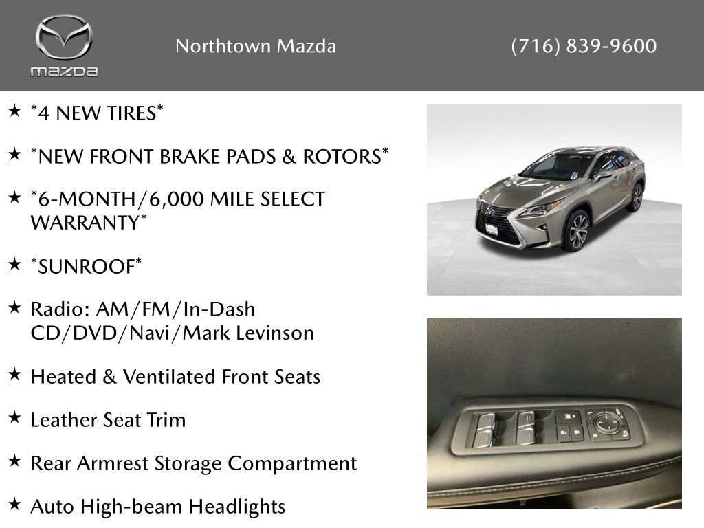 Used 2019 Lexus RX 350 AWD w/ Navigation Package image 2