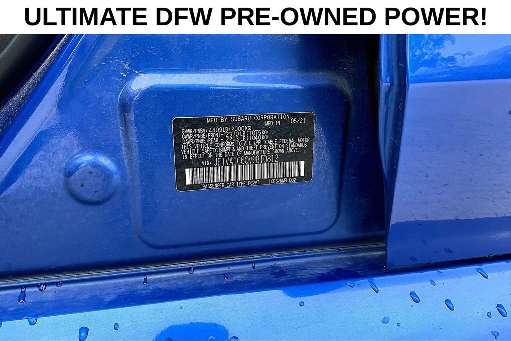 Used 2021 Subaru WRX Premium AWD/4WD image 40