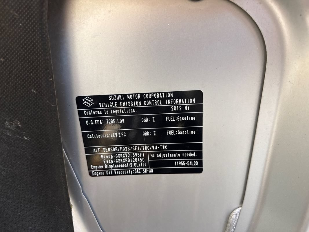 Used 2012 Suzuki SX4 Premium AWD/4WD image 67