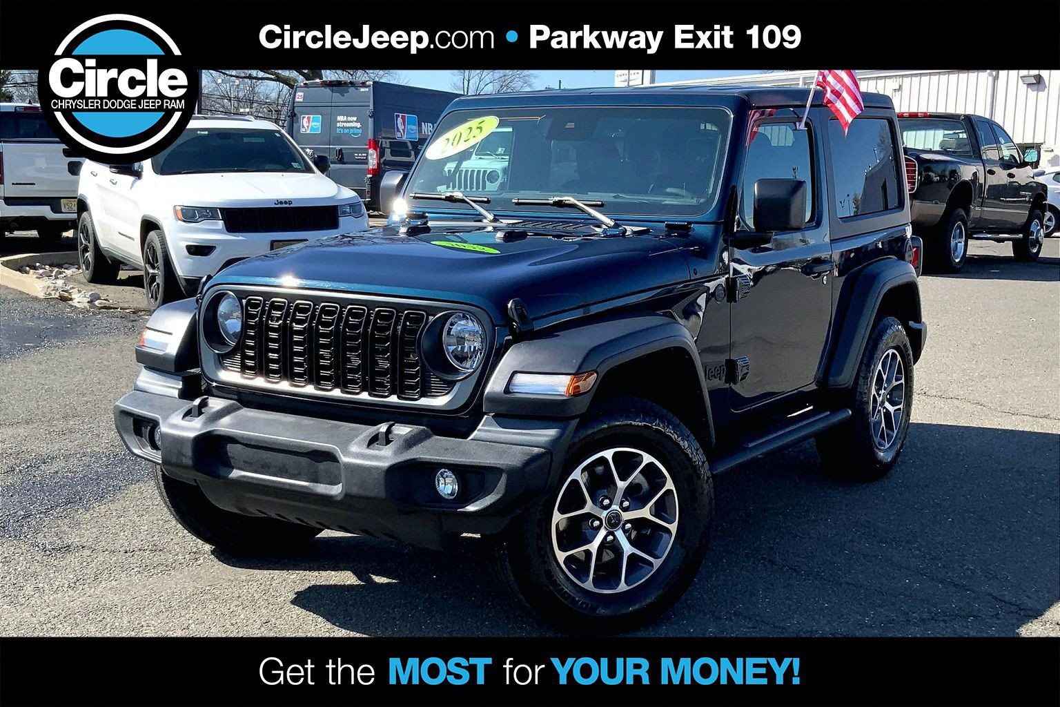 Certified 2025 Jeep Wrangler Sport