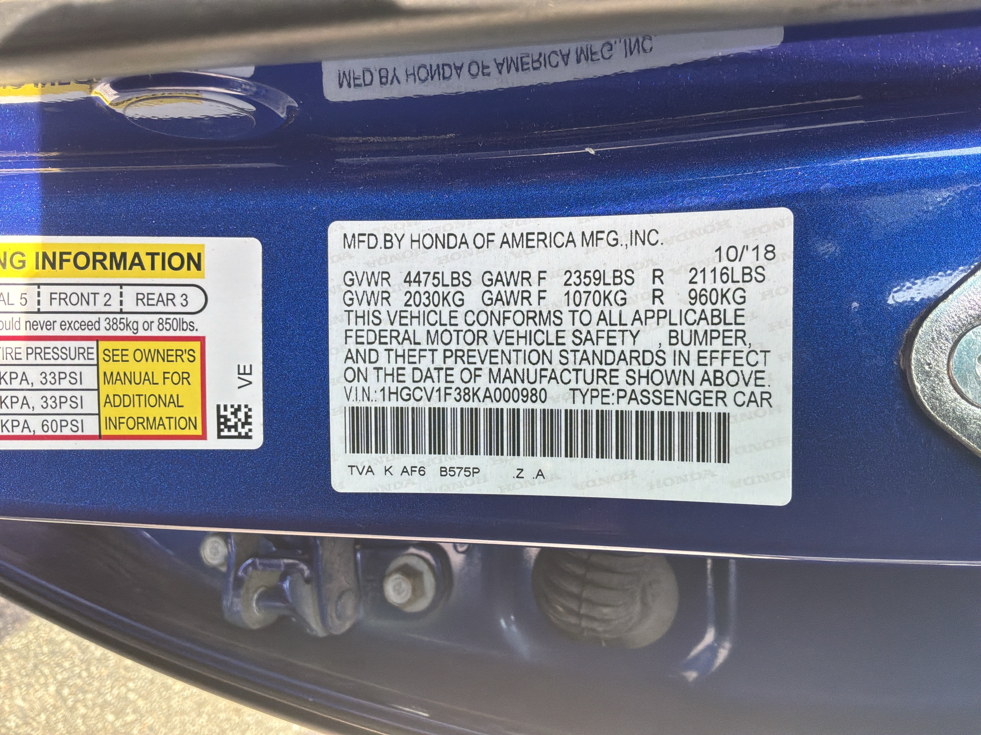Used 2019 Honda Accord Sport image 34