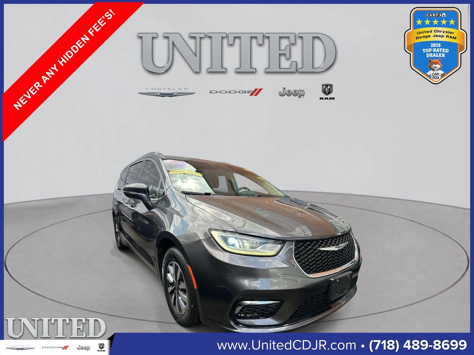 Certified 2021 Chrysler Pacifica Touring-L FWD image 1