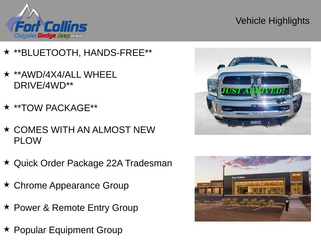 Used 2015 RAM 3500 Tradesman w/ Chrome Appearance Group image 6