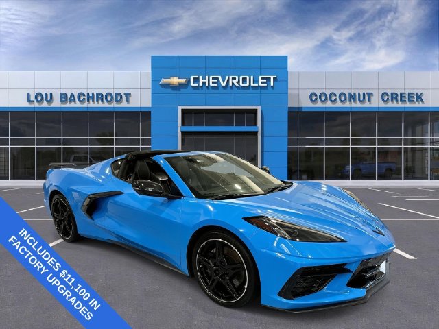 Used 2024 Chevrolet Corvette Stingray Preferred Cpe w/ Z51 Performance Package RWD image 2
