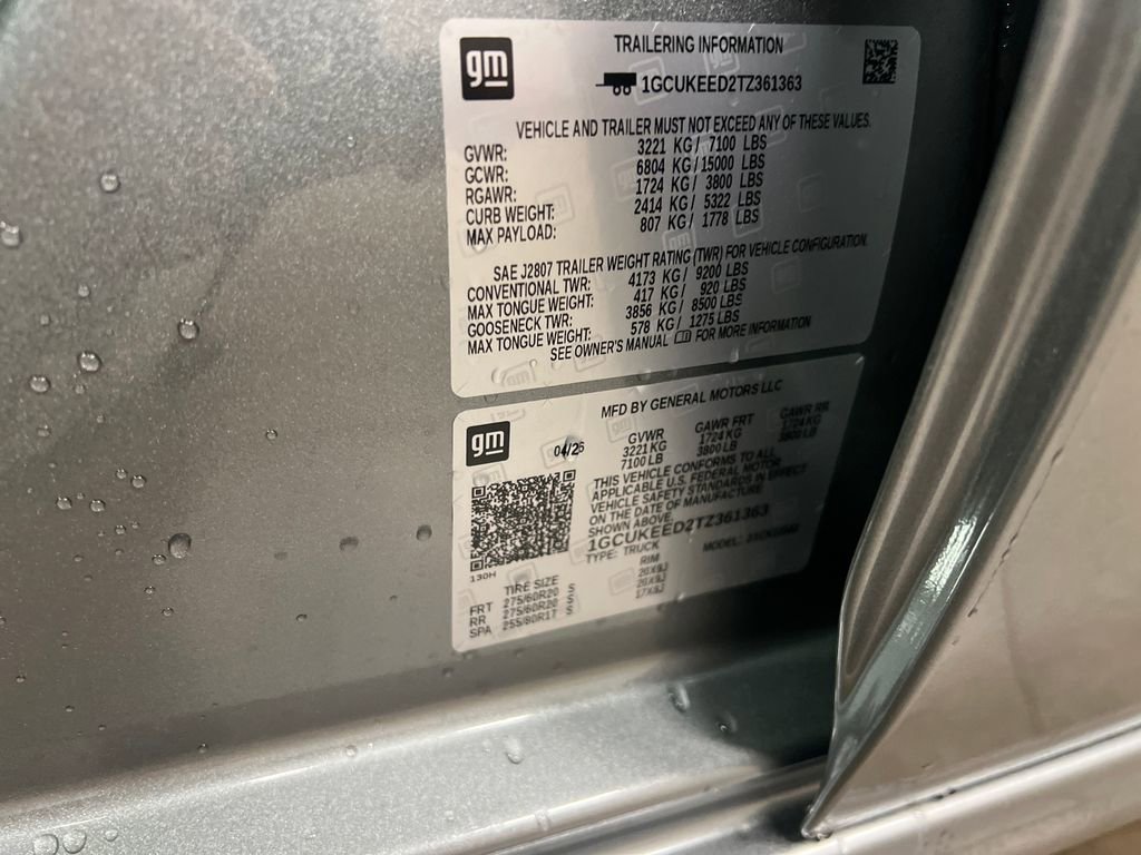New 2026 Chevrolet Silverado 1500 RST AWD/4WD image 28