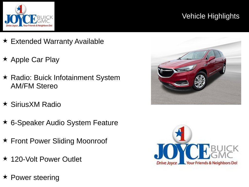 Certified 2019 Buick Enclave Essence AWD/4WD image 25