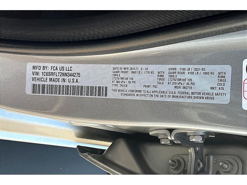 Used 2022 RAM 1500 Rebel w/ Rebel Level 1 Equipment Group image 17