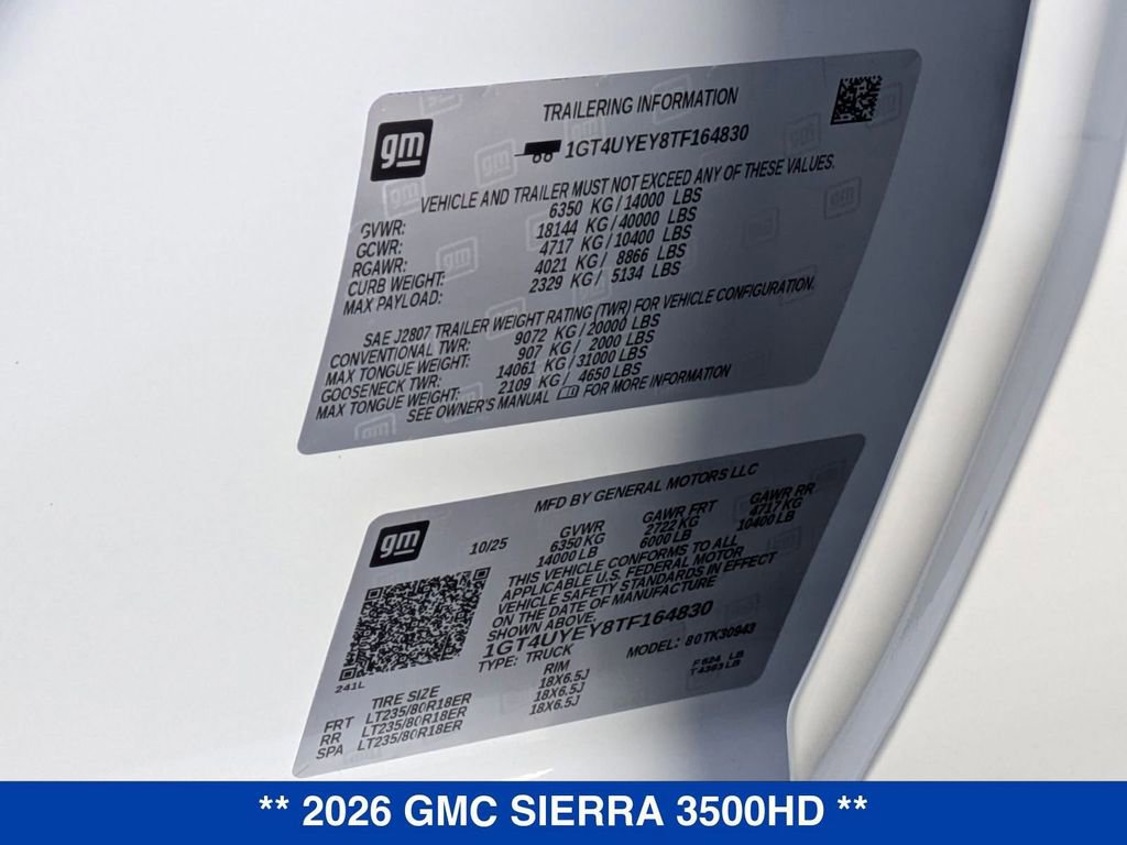 New 2026 GMC Sierra 3500 Denali Ultimate image 42