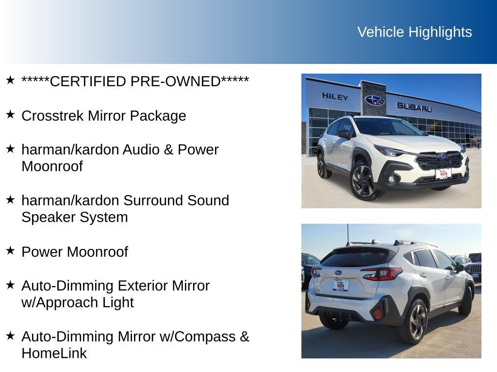 Used 2025 Subaru Crosstrek 2.5i Limited w/ Crosstrek Mirror Package AWD/4WD image 5