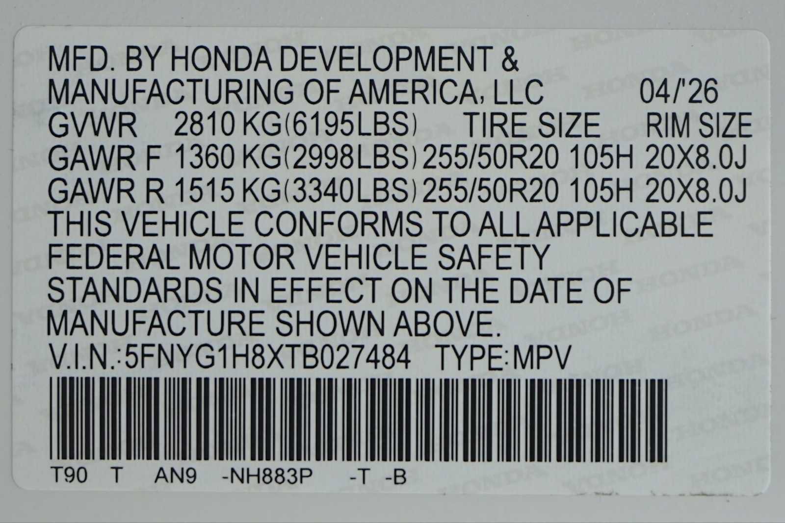 New 2026 Honda Pilot Elite image 21