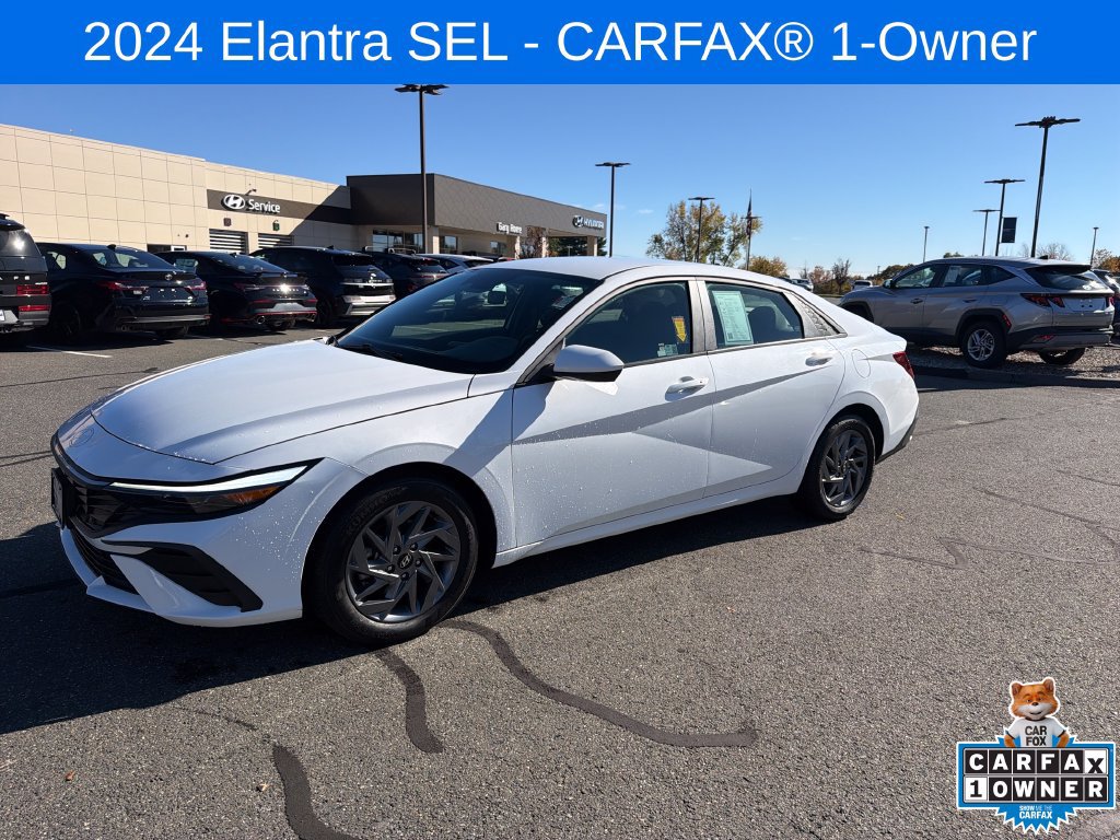 Certified 2024 Hyundai Elantra SEL
