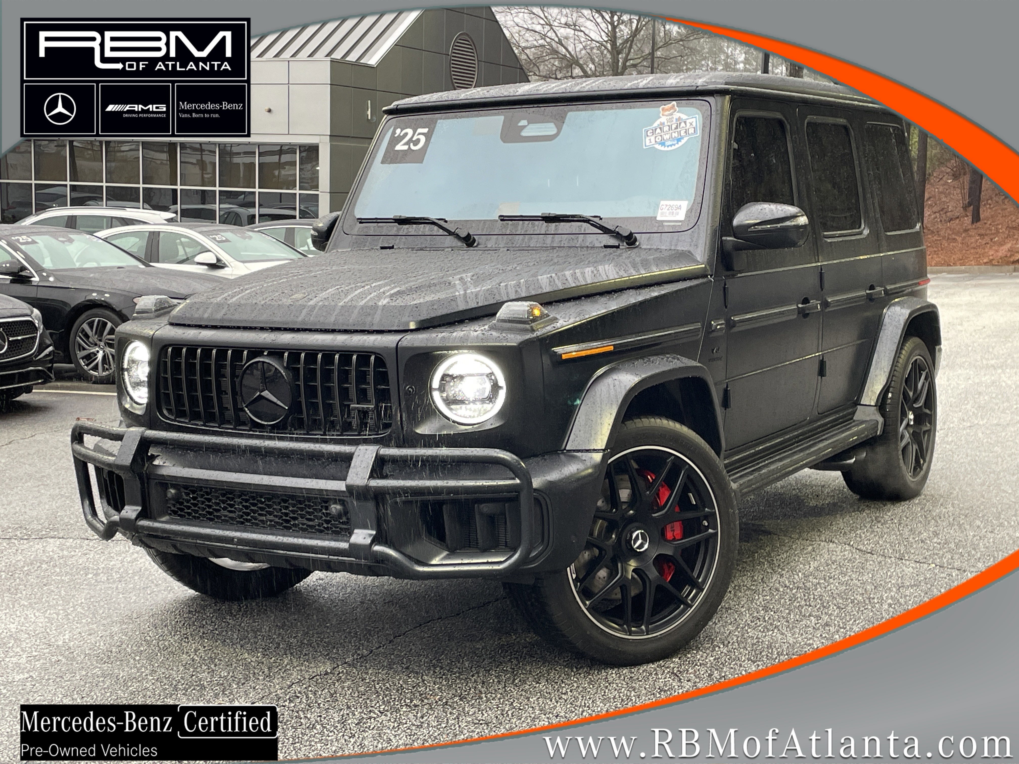 Certified 2025 Mercedes-Benz G 63 AMG 4MATIC