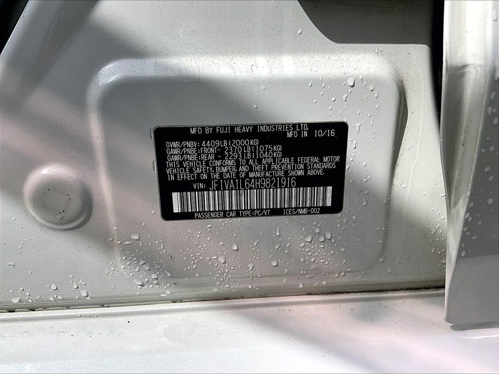 Used 2017 Subaru WRX Limited image 32