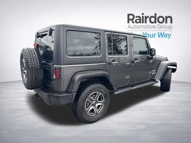 Used 2017 Jeep Wrangler Unlimited Sport w/ Mopar Black Appearance Group image 8