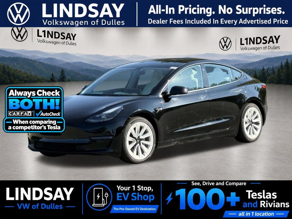 Used 2022 Tesla Model 3 Long Range AWD/4WD image 4