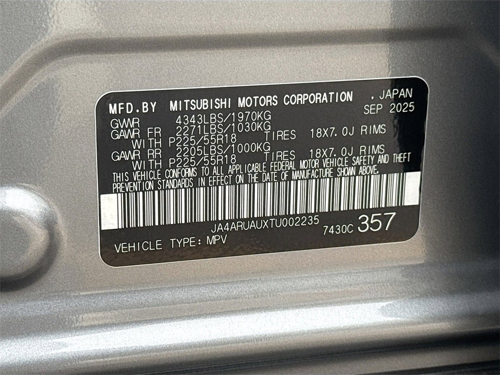 New 2026 Mitsubishi Outlander Sport ES image 30