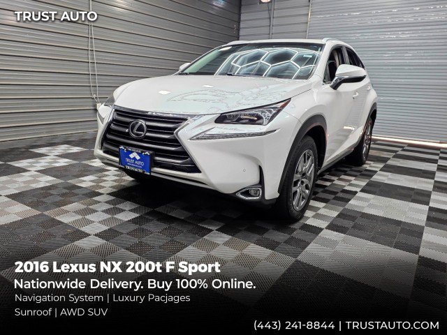 Used 2016 Lexus NX 200t AWD w/ Luxury Package image 1